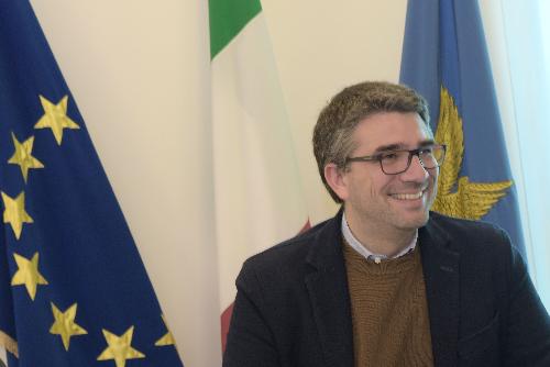 L'assessore regionale alle Autonomie locali e Sicurezza Pierpaolo Roberti